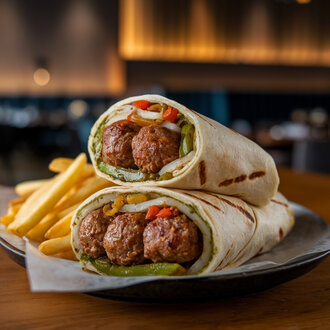 Klasik Köfte Wrap görseli