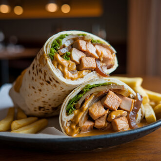 Golden Curry Wrap görseli