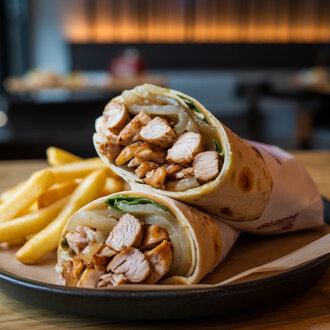 Sizzling Chicken Wrap görseli