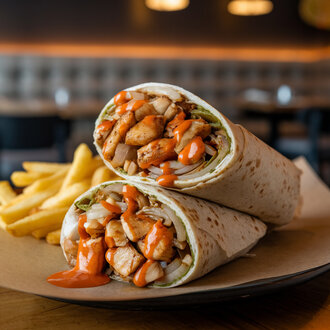 Spicy Mexican Wrap görseli