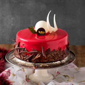 Frambuaz Çikolatalı Pasta  ( 2-4 Kişilik ) görseli