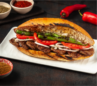 3 Parça Ekmek Arası Macır Köfte görseli