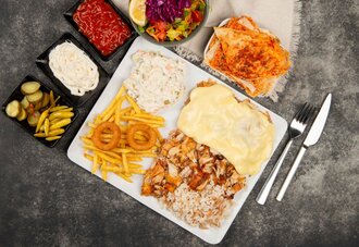 Kaşarlı Pilav Üstü Döner görseli