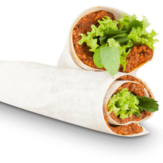 Mega Çiğ Köfte Dürüm (180 Gr.) görseli