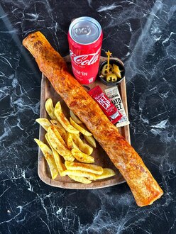 Mega Tavuk Döner Dürüm Combo Menü görseli