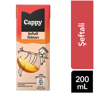 Cappy Şeftali Suyu 200 Ml görseli