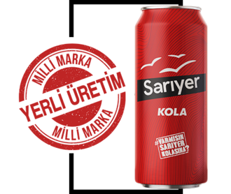 Sarıyer Siyah Teneke Kola (330Ml) görseli