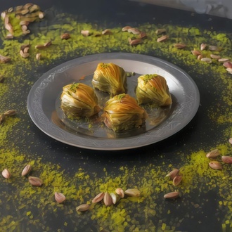 Midye Baklava (12-13 Dilim) (500 Gr.) görseli