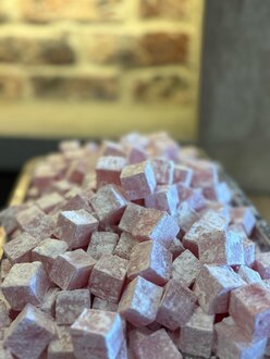 Gül Aromalı Lokum (250 Gr.) görseli