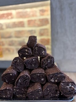 Browni Fındıklı Kremalı Sarma Lokum (500 Gr.) görseli
