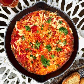 Kaşarlı Menemen görseli