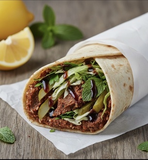 Çiğ Köfte Dürüm (100 G) görseli