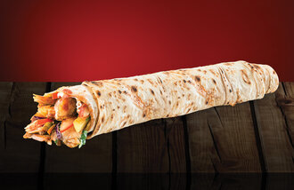 Dois Mega 1.5 Porsiyon Dürüm (130 G) görseli