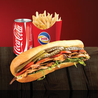 Dois Ekmek Arası Klasik Menü (80G) görseli