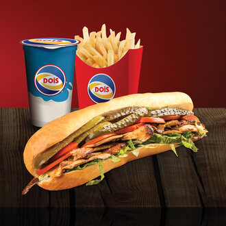 Dois Ekmek Arası Ekonomik Menü (80G) görseli