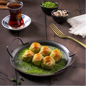 Fıstıklı Midye Baklava (Porsiyon) (3 Adet) görseli