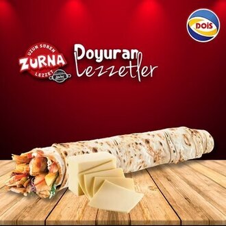 Mega Kaşarlı Tavuk Dürüm ( 125 Gr.-zurna) görseli
