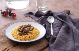Bulgur Pilavlı Dana Kavurma görseli