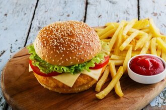 Tavuk Burger Menü görseli