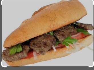 Üççeyrek Ekmek Arası Köfte görseli
