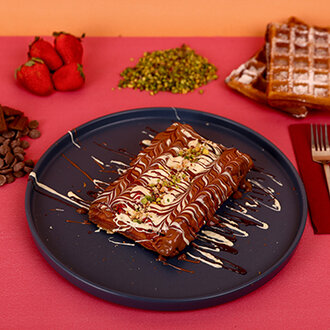 Chocolate Date Waffle görseli