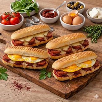 4 Lü Sanayi Tost Menü görseli