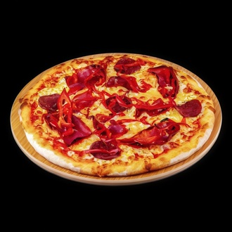 Pastırmalı Pizza görseli