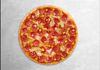 Sosisli Pizza (28 Cm.) görseli