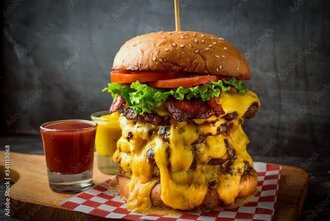 Double Burger görseli