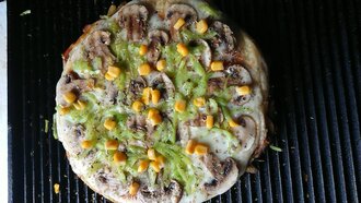 Mantarlı Kaşarlı Bazlama Tost görseli
