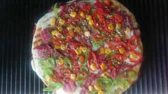 Bol Malzemeli Pizza Tost görseli