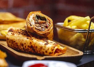 Acılı Tavuk Döner Dürüm görseli