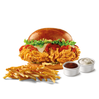 Cajun Ranchy Burger görseli