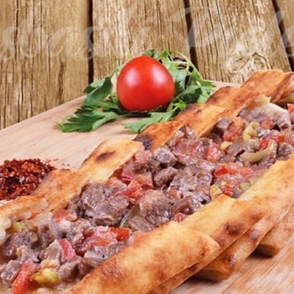 Kuşbaşılı Kaşarlı Pide (Açık) görseli