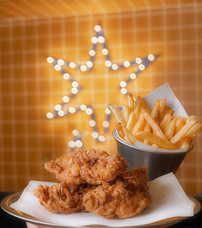 3’Lü Fileto Tender & Patates Kızartması görseli