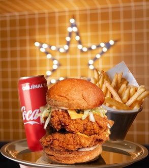 Double Coni Çıtır Cheddar Burger Menü görseli