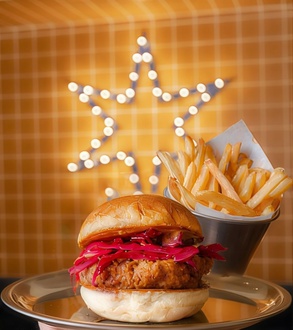 Coni Çıtır Margo’s Honey Mustard Burger & Patates Kızartması görseli