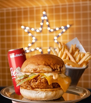 Coni Çıtır Cheddar Burger Menü görseli