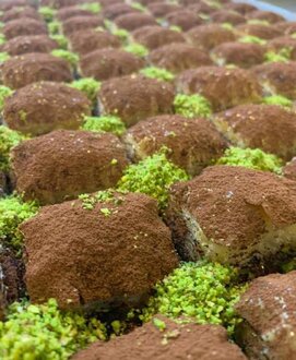 Fıstıklı Sütlü Baklava (500 Gr.) görseli