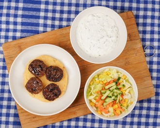 Izgara Köfte, Beğendi Veya Püre görseli