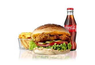 Tavuk Burger Menü görseli