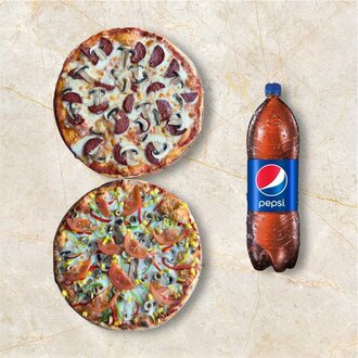 2'Li Pizza (Orta Boy) Menü görseli