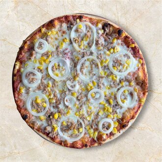 Ton Balıklı Pizza görseli