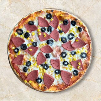 Pizza Al Salame görseli