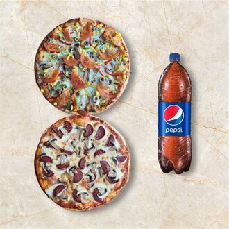 2'Li Pizza (Büyük Boy) Menü görseli