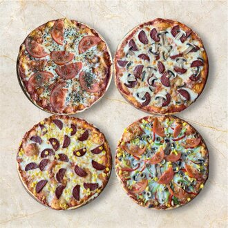 4'Lü Pizza (Büyük Boy) görseli