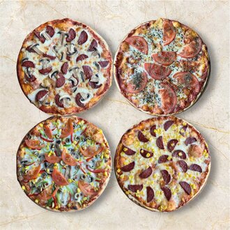 4'Lü Pizza (Orta Boy) görseli