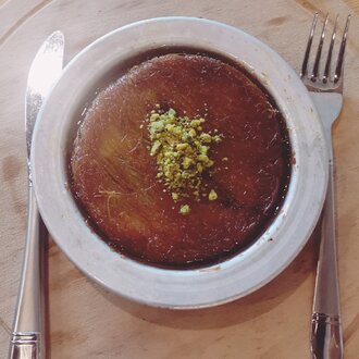 Hasır Fıstıklı Kaymaklı Künefe (1 Kişilik) görseli