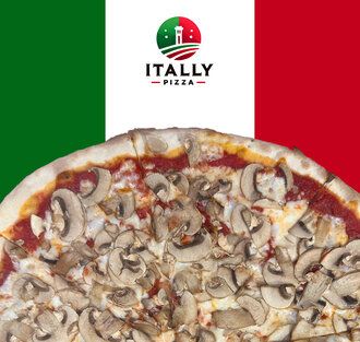 Mantarlı Pizza (Küçük Boy) görseli