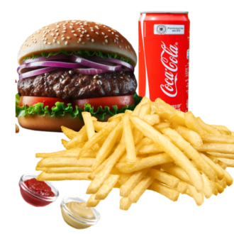 Cadde Klasik Burger Menü görseli